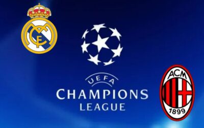 Gran partido de Champions League: Real Madrid contra El Milán